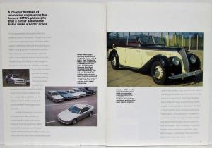 1992 BMW Still Setting the Standards Sales Brochure - Full Line