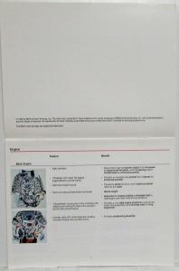 1992 BMW Introducing a Powerful New Idea 7 Dealer Brochure - 740i 740iL