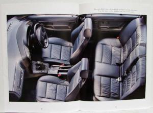 1993 BMW 3-Series Sales Brochure - 318i 320i 325i - Australian Mkt