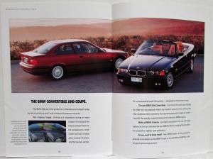 1993 BMW 3-Series Sales Brochure - 318i 320i 325i - Australian Mkt