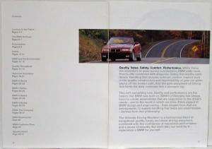 1994 BMW Full Line Sales Brochure 8-Series 7-Series 5-Series 3-Series