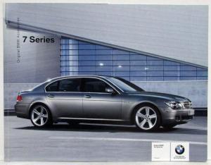 2006 BMW 7 Series Accessories Brochure