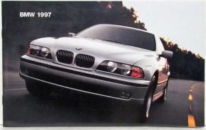 1997 BMW Full Line Sales Brochure 8-Series 7-Series 5-Series 3-Series Z3 M3