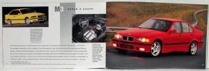 1997 BMW Full Line Sales Brochure 8-Series 7-Series 5-Series 3-Series Z3 M3