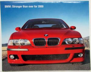 2000 BMW Cars Sales Folder Poster