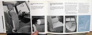 1964 Mercedes-Benz Foreign Dealer Accessories Sales Brochure French Text