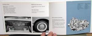 1964 Mercedes-Benz Foreign Dealer Accessories Sales Brochure French Text