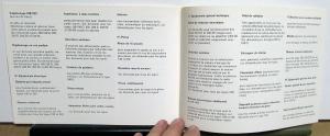 1964 Mercedes-Benz Foreign Dealer Accessories Sales Brochure French Text