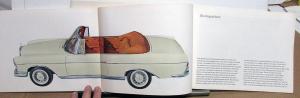 1965 Mercedes-Benz 300SE Coupe/Convertible Prestige Sales Brochure P1052/3