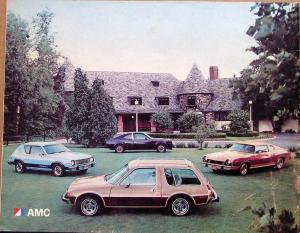 1978 AMC Concord Pacer Gremlin AMX Matador CANADIAN Sales Brochure Original