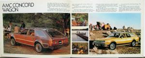 1978 AMC Concord Pacer Gremlin AMX Matador CANADIAN Sales Brochure Original