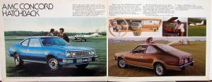 1978 AMC Concord Pacer Gremlin AMX Matador CANADIAN Sales Brochure Original