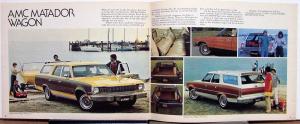 1978 AMC Concord Pacer Gremlin AMX Matador CANADIAN Sales Brochure Original