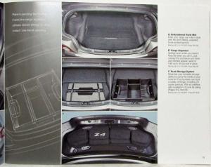 2003 BMW Z4 Roadster Accessories Sales Brochure