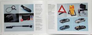 2003 BMW Z4 Roadster Accessories Sales Brochure