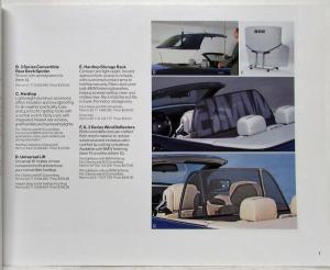 2003 BMW 3 Series Original Accessories Sales Brochure