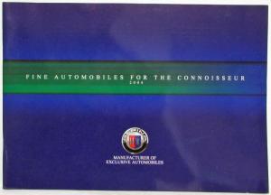 2004 BMW Alpina Fine Automobiles for the Connoisseur Sales Brochure - RARE