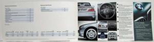 2004 BMW Series 3 Extension Sales Folder - French Text