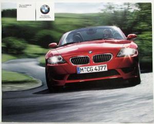 2005 BMW Z4 M Roadster Sales Brochure