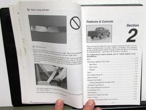 1994 Chevrolet S10 Pickup Truck Owners Manual Regular Club Coupe