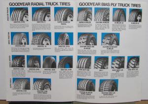 1985 Mack Trucks Good Year Tires Sales Brochure Original
