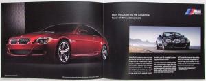 2006-2007 BMW Full Line Sales Brochure - 7 6 5 3 Series and Z4 X5 X3 M6 M5 Z4 M