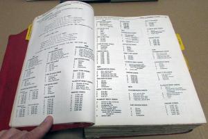 1964-74 Hollander Car & Truck Parts Interchange Book 40th Edition GM Ford Mopar