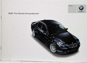 2007 BMW Full Line Sales Brochure - 7 6 5 3 Series and Z4 X5 X3 M6 M5 Z4 M