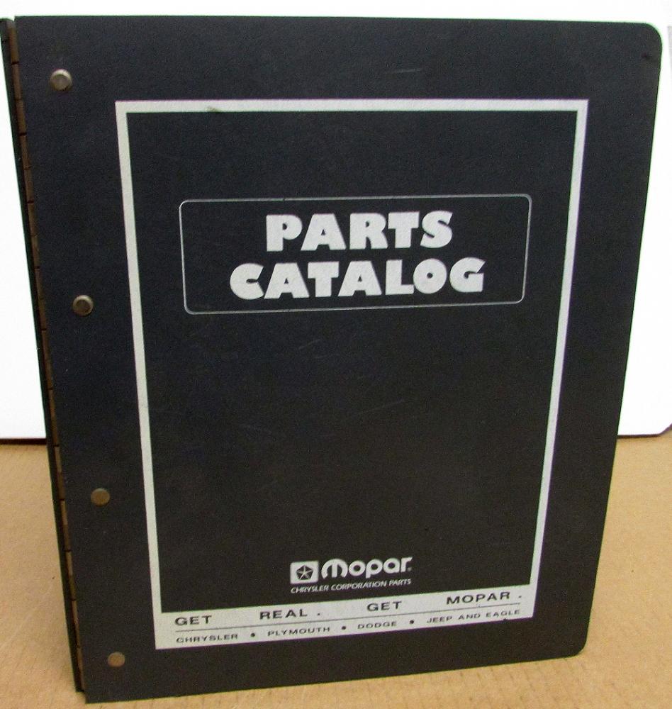 1997 Jeep Dealer Parts Catalog Book Grand Cherokee Wrangler TJ & ZJ Models