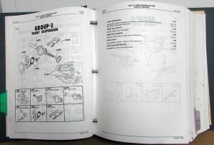 1997 Jeep Dealer Parts Catalog Book Grand Cherokee Wrangler TJ & ZJ Models