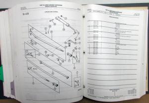 1997 Jeep Dealer Parts Catalog Book Grand Cherokee Wrangler TJ & ZJ Models