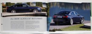 2009 BMW Alpina Automobile Masterpieces Sales Brochure - German Text