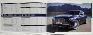 2009 BMW Alpina Automobile Masterpieces Sales Brochure