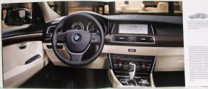 2009 BMW 5 Gran Turismo Sales Brochure - 535i 550i 530d - German Text