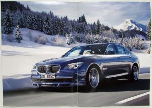 2010 BMW Alpina Automobile Masterpieces Sales Folder Poster Italian/English Text