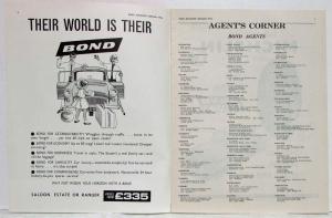 1964 The Bond Magazine Autumn Vol 10 No 2 - Equipes New Record - Club News - UK