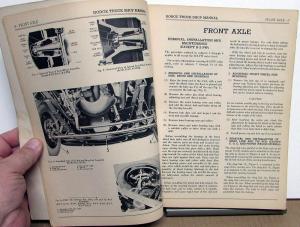 1950 Dodge B-2 Series Trucks Dealer Service Shop Repair Manual Original D-13231