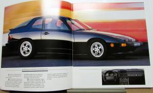 1987 Porsche Dealer Full Line Sales Brochure 911 Carrera 924 944 928 Original