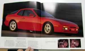 1987 Porsche Dealer Full Line Sales Brochure 911 Carrera 924 944 928 Original