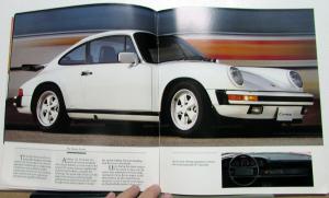 1987 Porsche Dealer Full Line Sales Brochure 911 Carrera 924 944 928 Original