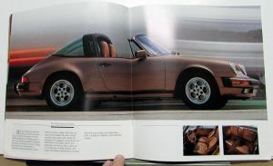 1987 Porsche Dealer Full Line Sales Brochure 911 Carrera 924 944 928 Original