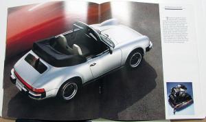 1987 Porsche Dealer Full Line Sales Brochure 911 Carrera 924 944 928 Original