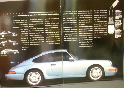 1992 Porsche Dealer Sales Brochure Original 968 928 GTS 911