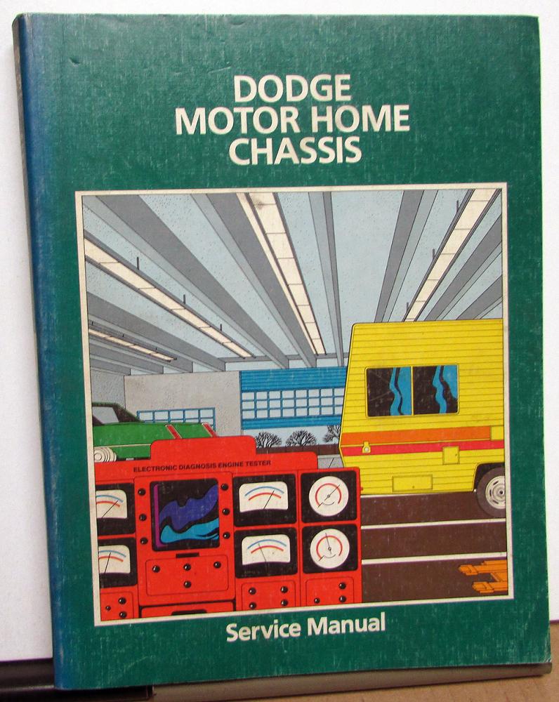1978 1979 Dodge Truck Dealer Motor Home Chassis Shop Service Manual M 300-600 RV