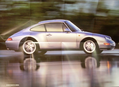 1994 Porsche Dealer Sales Brochure Folder 911 968 928 GTS Original