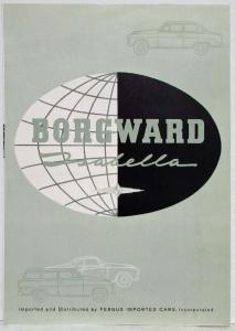 1959 Borgward Isabella Sales Folder