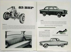 1959 Borgward Isabella Sales Folder