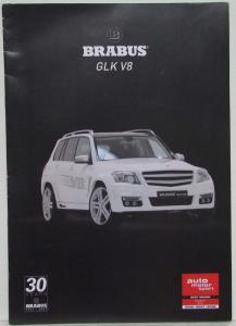 2007 Mercedes-Benz Brabus GLK V8 Sales Brochure - German/English Text