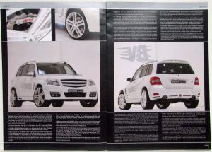 2007 Mercedes-Benz Brabus GLK V8 Sales Brochure - German/English Text