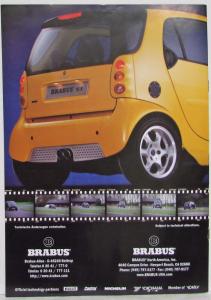 2007-2010 Smart Car - Brabus S1 Edition Sales Brochure - German/English Text